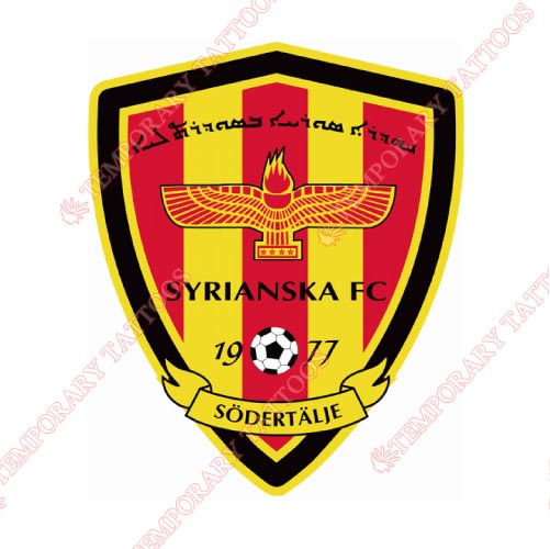 Syrianska FC Customize Temporary Tattoos Stickers NO.8501